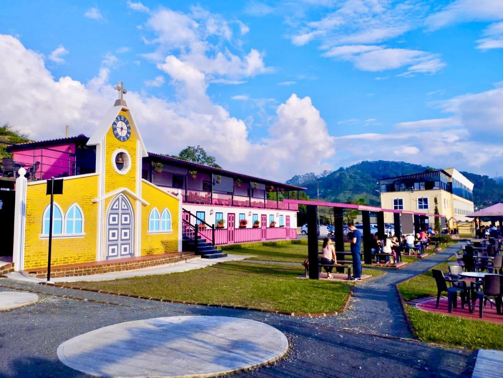 Hotel Entre Lomas Santa Rosa de Cabal Kültér fotó