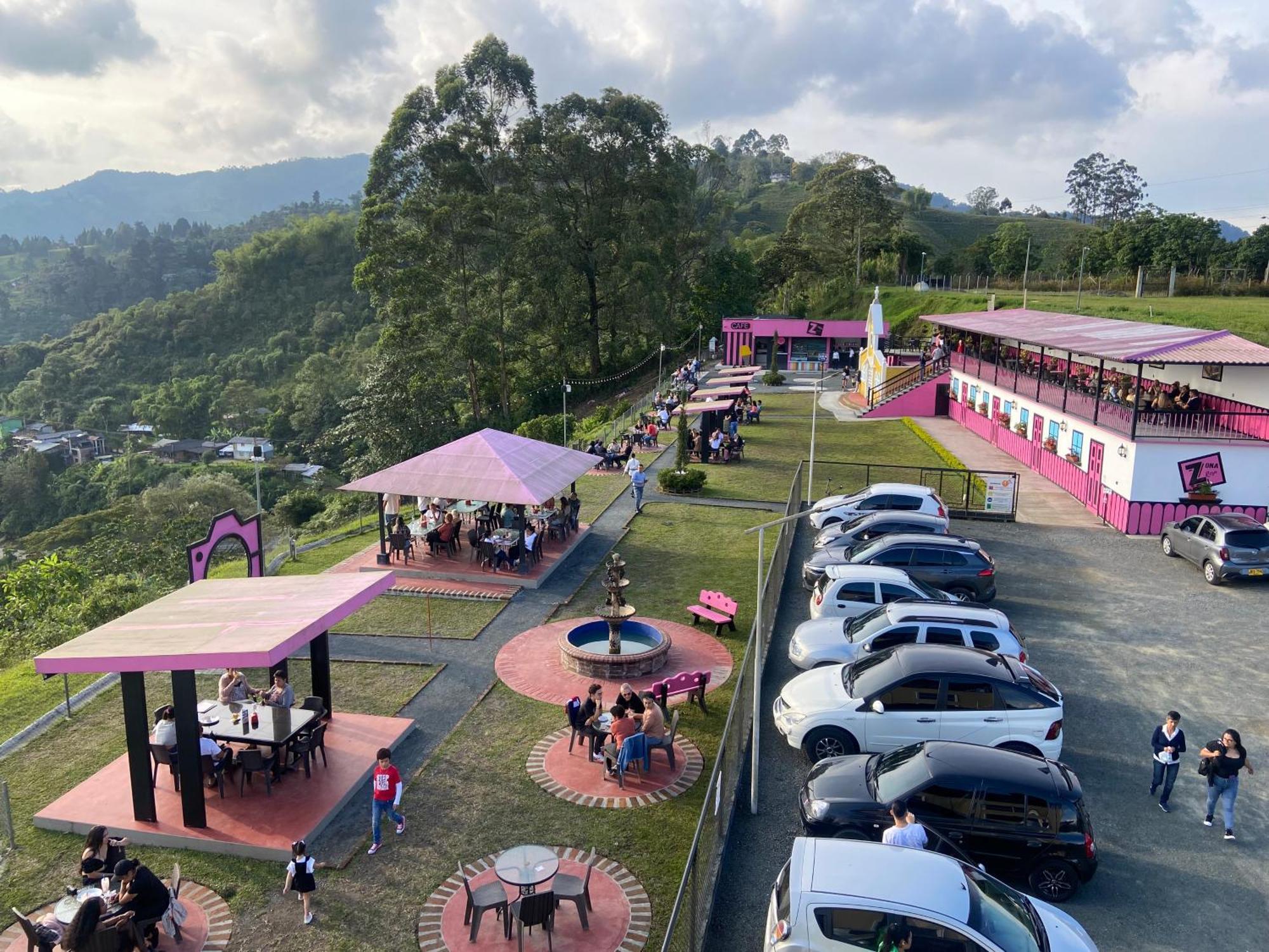 Hotel Entre Lomas Santa Rosa de Cabal Kültér fotó
